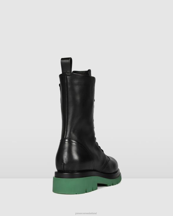 Orion platte enkellaarzen 46LN347 zwart leer Jo Mercer schoenen