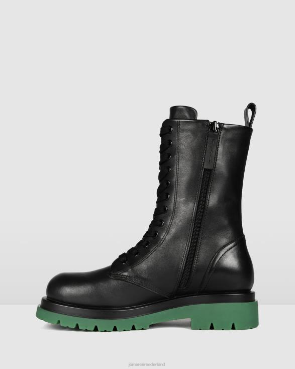 Orion platte enkellaarzen 46LN347 zwart leer Jo Mercer schoenen