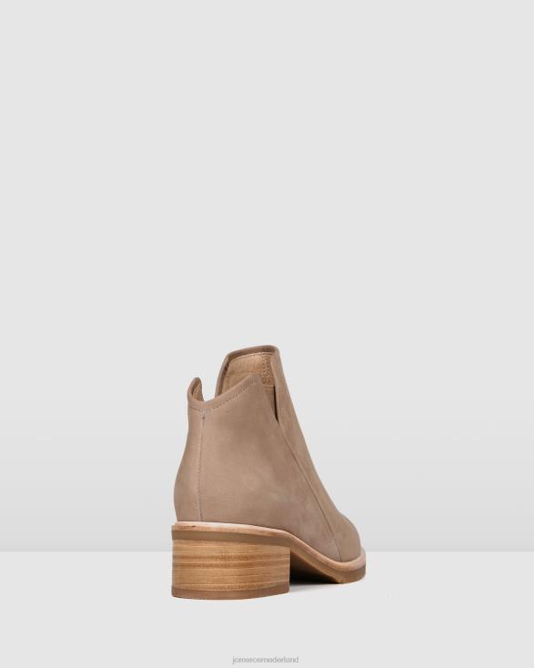 artie platte enkellaarsjes 46LN349 taupe nubuck Jo Mercer schoenen