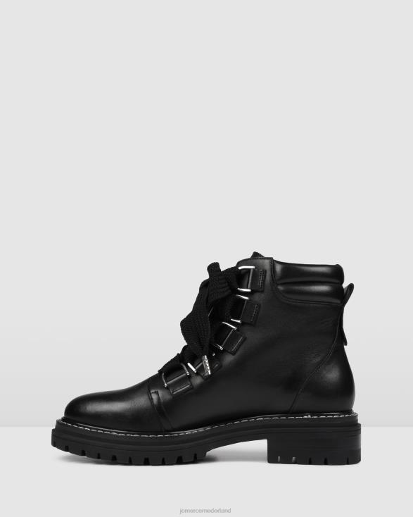 blakely platte enkellaarzen 46LN348 zwart leer Jo Mercer schoenen