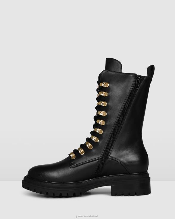 is beter dan kuitlaarzen 46LN389 zwart leer Jo Mercer schoenen