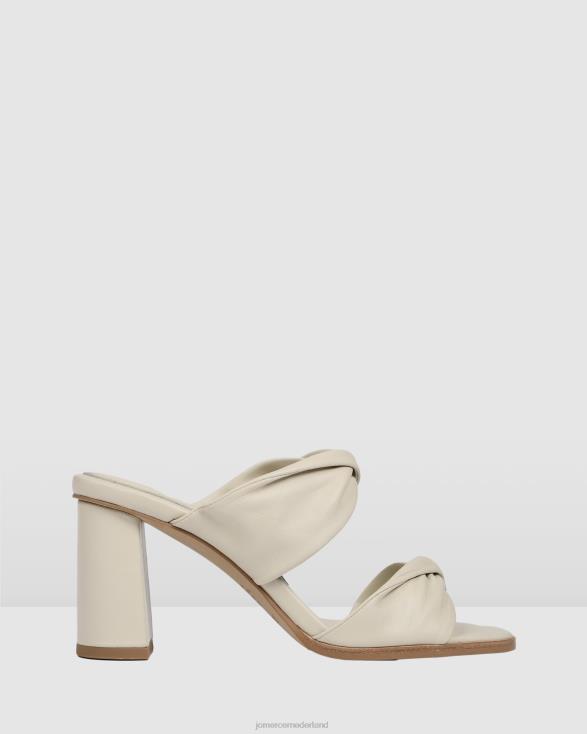 Caylie sandalen met hoge hak 46LN87 been leer Jo Mercer schoenen