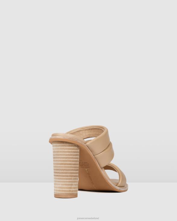 prijs sandalen met hoge hak 46LN122 echt leer Jo Mercer schoenen