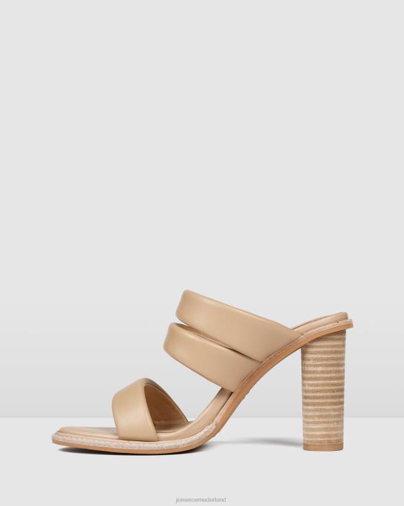 prijs sandalen met hoge hak 46LN122 echt leer Jo Mercer schoenen