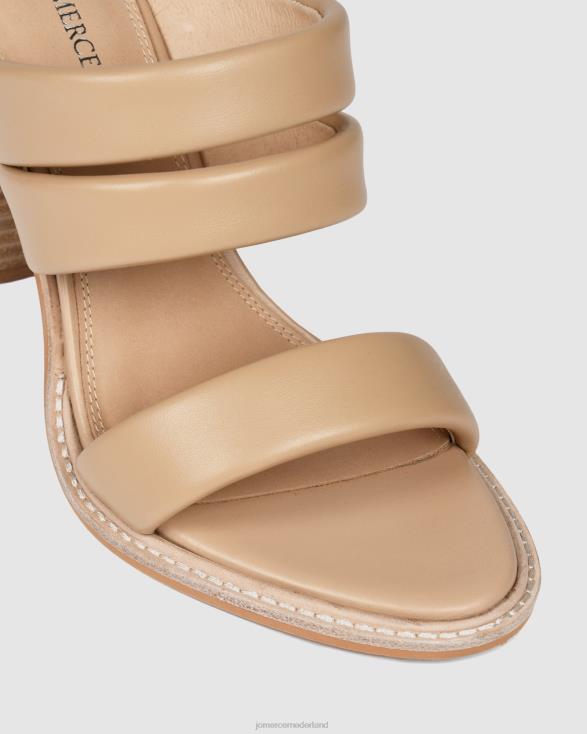 prijs sandalen met hoge hak 46LN122 echt leer Jo Mercer schoenen