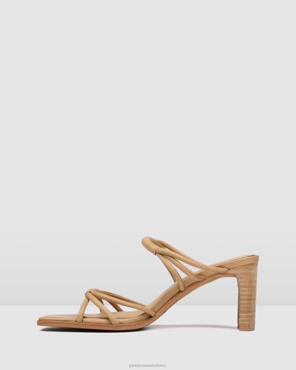 Nyla sandalen met middelhoge hak 46LN58 echt leer Jo Mercer schoenen