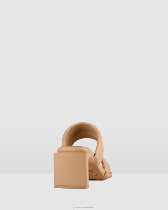 Quincy sandalen met middelhoge hak 46LN60 echt leer Jo Mercer schoenen