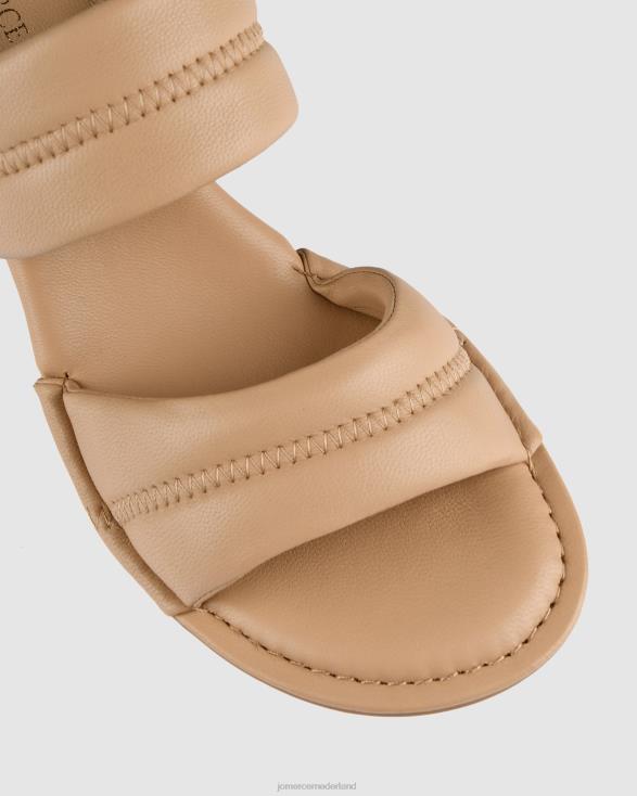 Quincy sandalen met middelhoge hak 46LN60 echt leer Jo Mercer schoenen