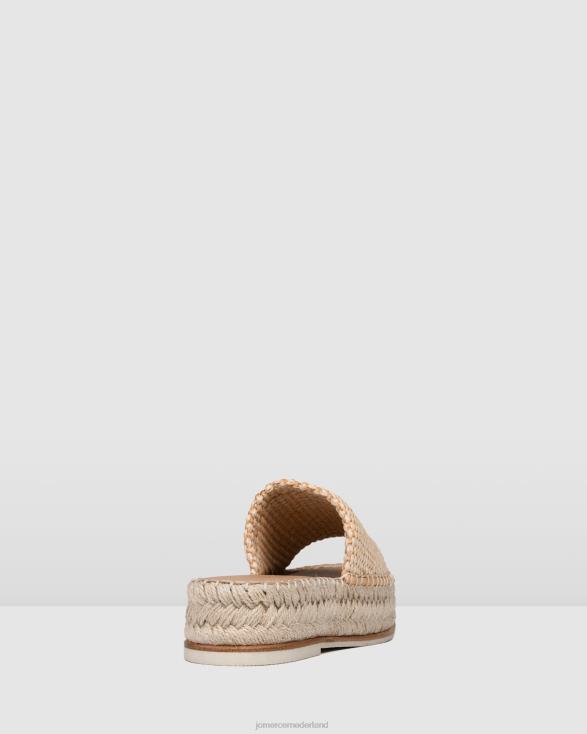elka espadrilleslippers 46LN248 natuurlijk geweven Jo Mercer schoenen