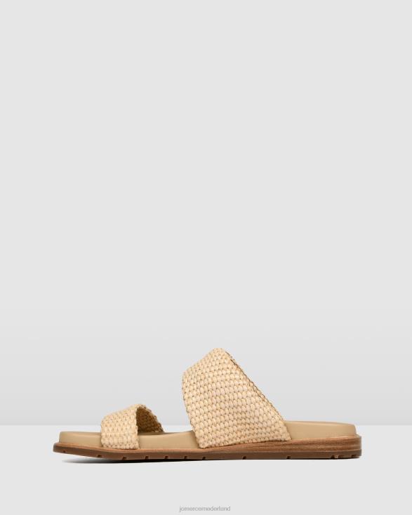 harper platte glijbanen 46LN255 natuurlijk geweven Jo Mercer schoenen