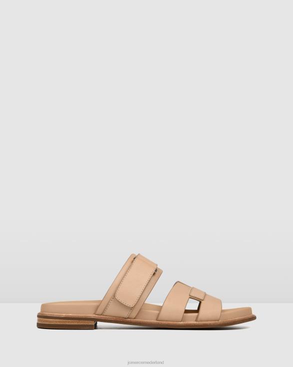 hendrix platte glijbanen 46LN256 echt leer Jo Mercer schoenen