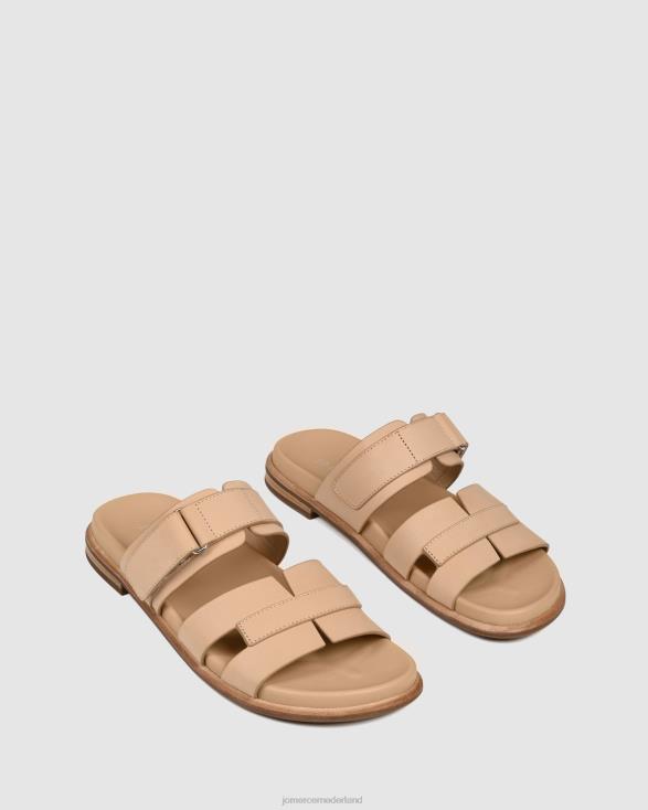 hendrix platte glijbanen 46LN256 echt leer Jo Mercer schoenen