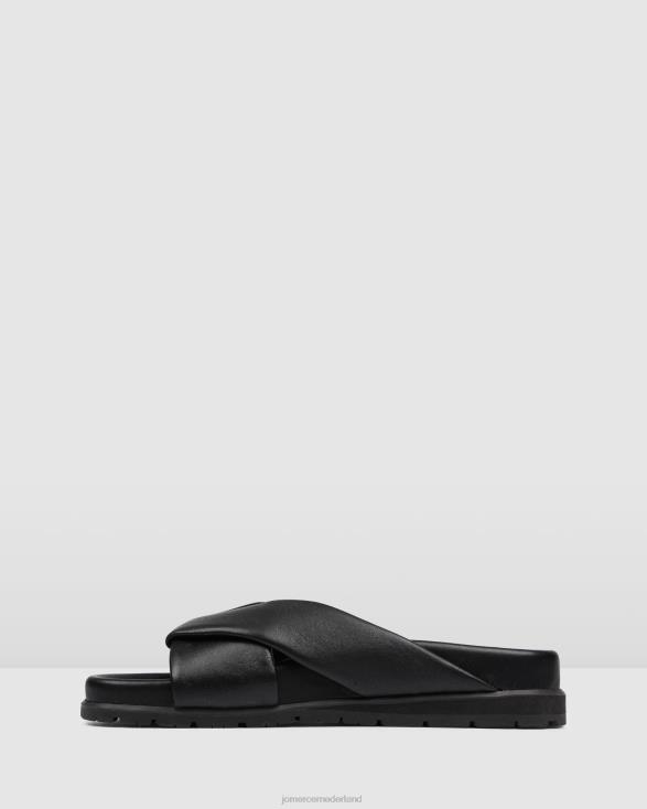 valise platte dia's 46LN253 zwart leer Jo Mercer schoenen