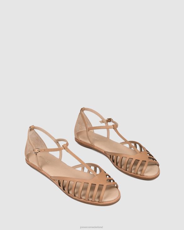 Labassa casual platte schoenen 46LN220 bruin leer Jo Mercer schoenen