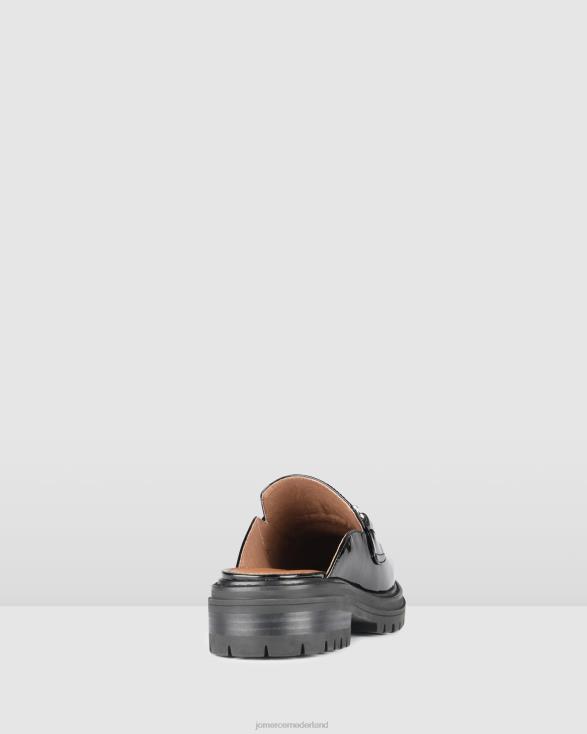 Belfast-loafers 46LN180 zwart patent Jo Mercer schoenen