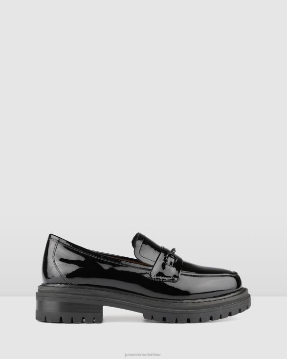 Brixton-loafers 46LN164 zwart patent Jo Mercer schoenen