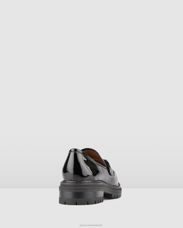 Brixton-loafers 46LN164 zwart patent Jo Mercer schoenen