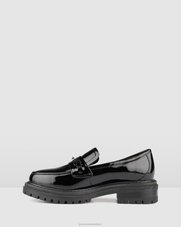 Brixton-loafers 46LN164 zwart patent Jo Mercer schoenen