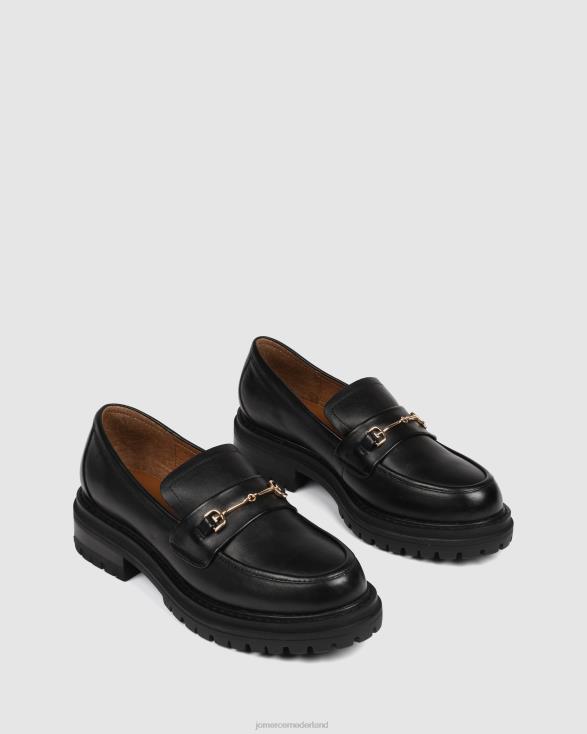 Brixton-loafers 46LN165 zwart leer Jo Mercer schoenen