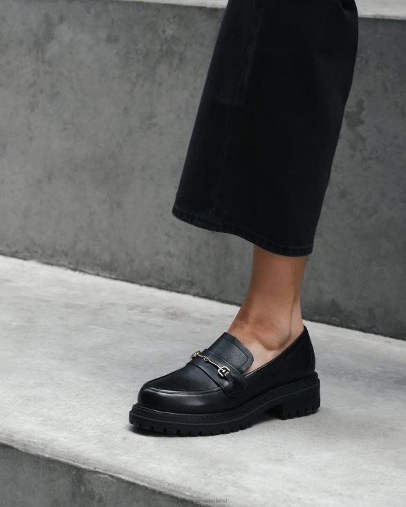 Brixton-loafers 46LN165 zwart leer Jo Mercer schoenen