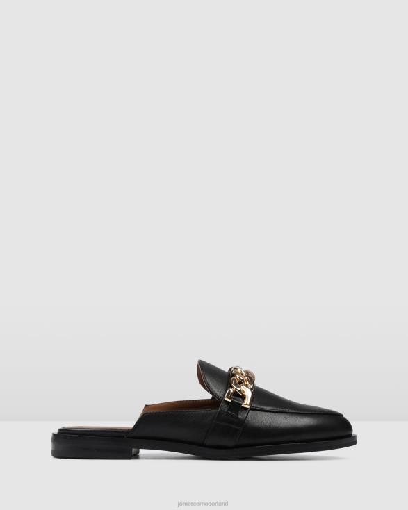 Wanda-loafers 46LN173 zwart leer Jo Mercer schoenen