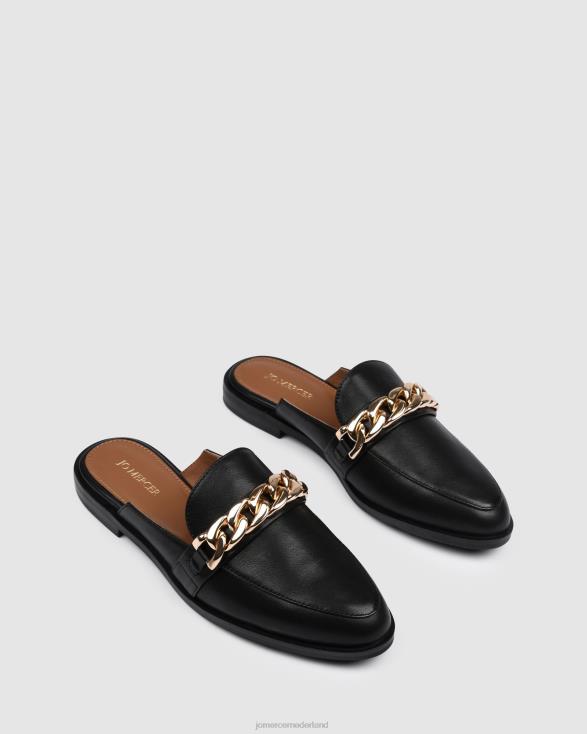 Wanda-loafers 46LN173 zwart leer Jo Mercer schoenen