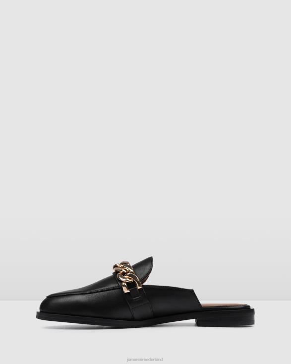 Wanda-loafers 46LN173 zwart leer Jo Mercer schoenen