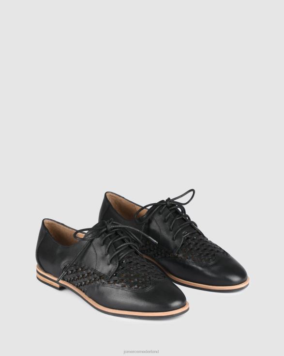 avia casual flats 46LN211 zwart leer Jo Mercer schoenen