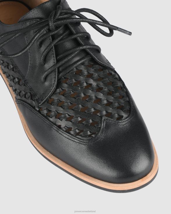 avia casual flats 46LN211 zwart leer Jo Mercer schoenen
