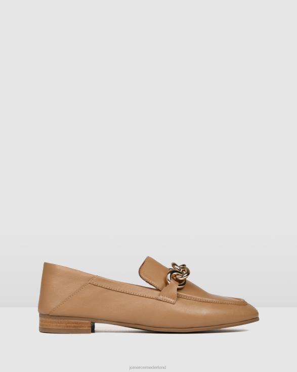 droom casual flats 46LN210 bruin leer Jo Mercer schoenen