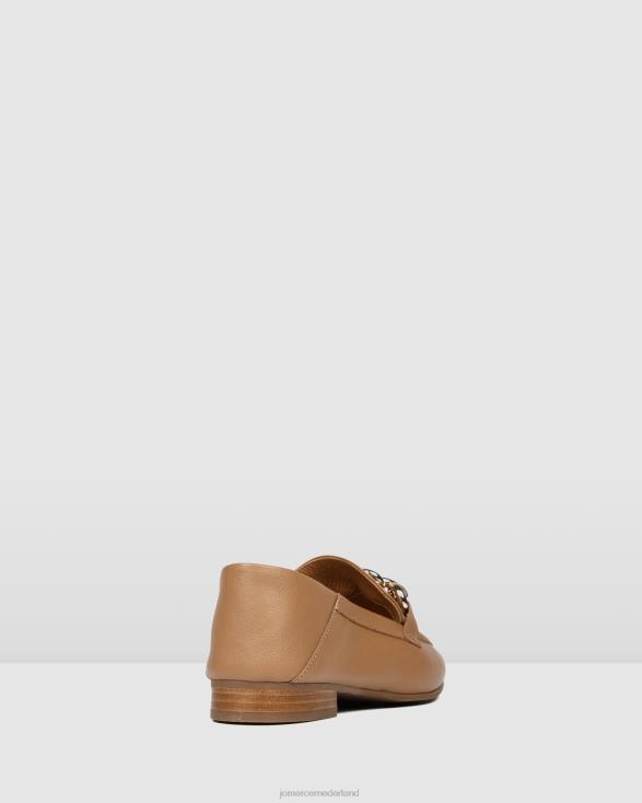droom casual flats 46LN210 bruin leer Jo Mercer schoenen