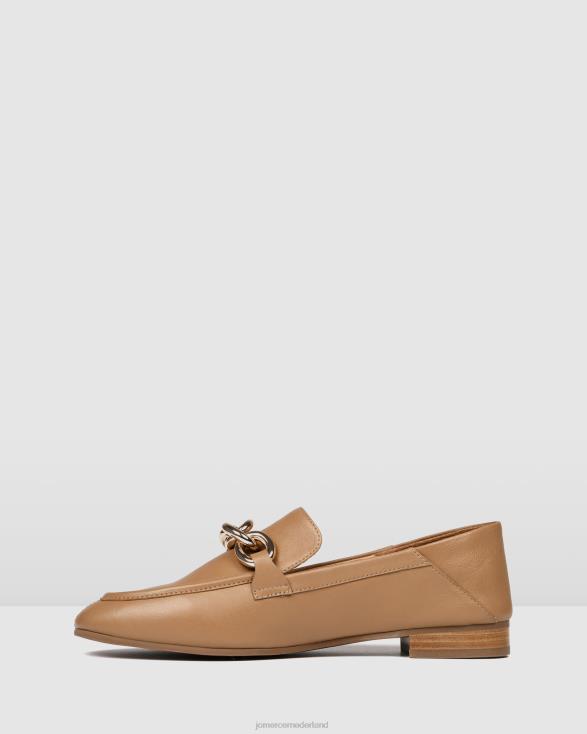 droom casual flats 46LN210 bruin leer Jo Mercer schoenen