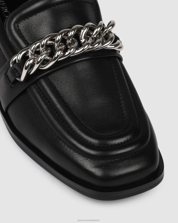 ignis loafers 46LN181 zwart leer Jo Mercer schoenen