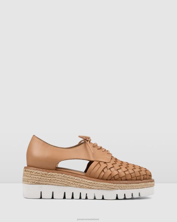 jiro veterschoenen 46LN187 bruin leer Jo Mercer schoenen