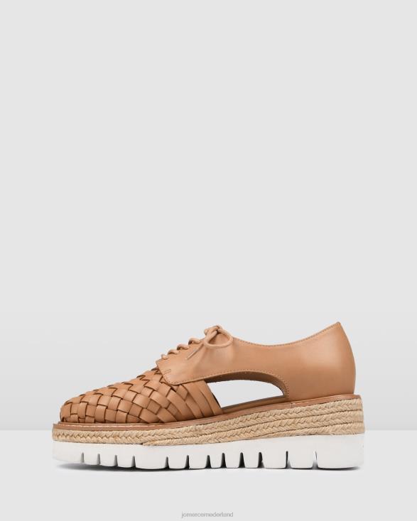 jiro veterschoenen 46LN187 bruin leer Jo Mercer schoenen