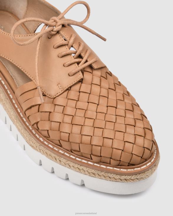 jiro veterschoenen 46LN187 bruin leer Jo Mercer schoenen