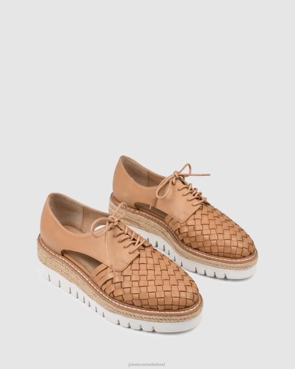 jiro veterschoenen 46LN187 bruin leer Jo Mercer schoenen