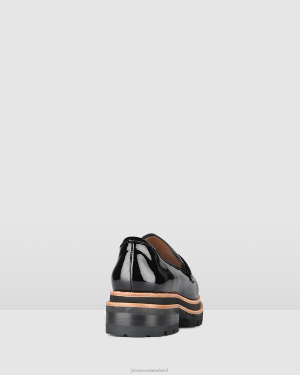 mooie loafers 46LN162 zwart patent Jo Mercer schoenen