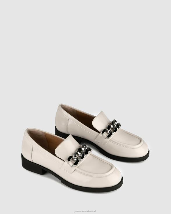olijfkleurige loafers 46LN170 bottendoos leer Jo Mercer schoenen