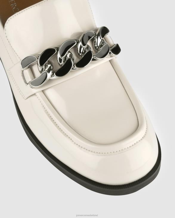 olijfkleurige loafers 46LN170 bottendoos leer Jo Mercer schoenen