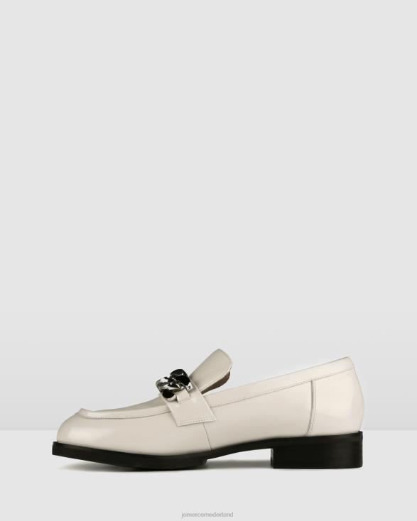 olijfkleurige loafers 46LN170 bottendoos leer Jo Mercer schoenen