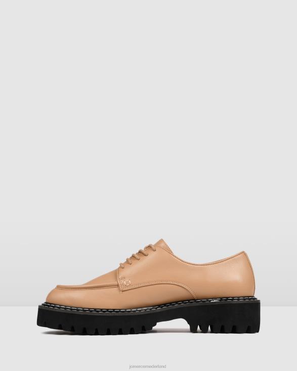 umi veterschoenen 46LN190 beige leer Jo Mercer schoenen