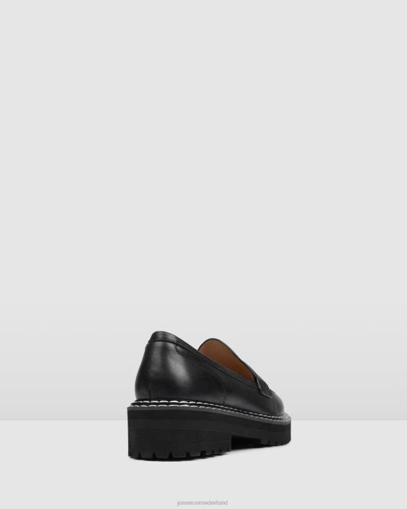 unity loafers 46LN160 zwart leer Jo Mercer schoenen