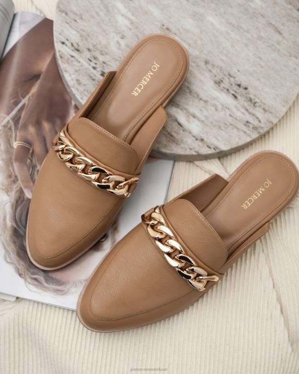 Wanda-loafers 46LN153 bruin leer Jo Mercer schoenen