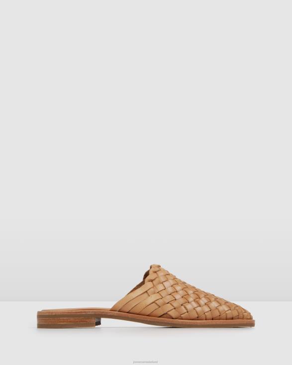 wever casual flats 46LN215 bruin leer Jo Mercer schoenen