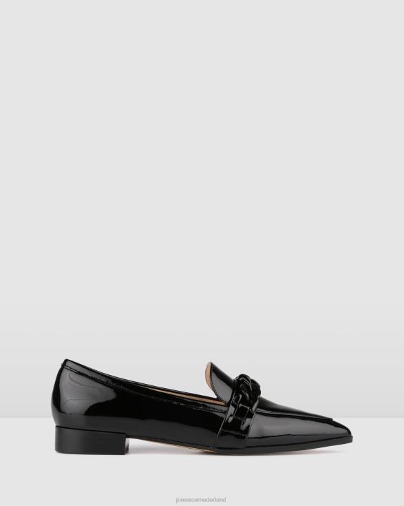 Columbia jurk flats 46LN195 zwart patent Jo Mercer schoenen