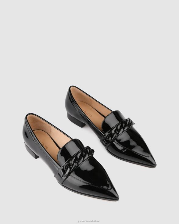 Columbia jurk flats 46LN195 zwart patent Jo Mercer schoenen