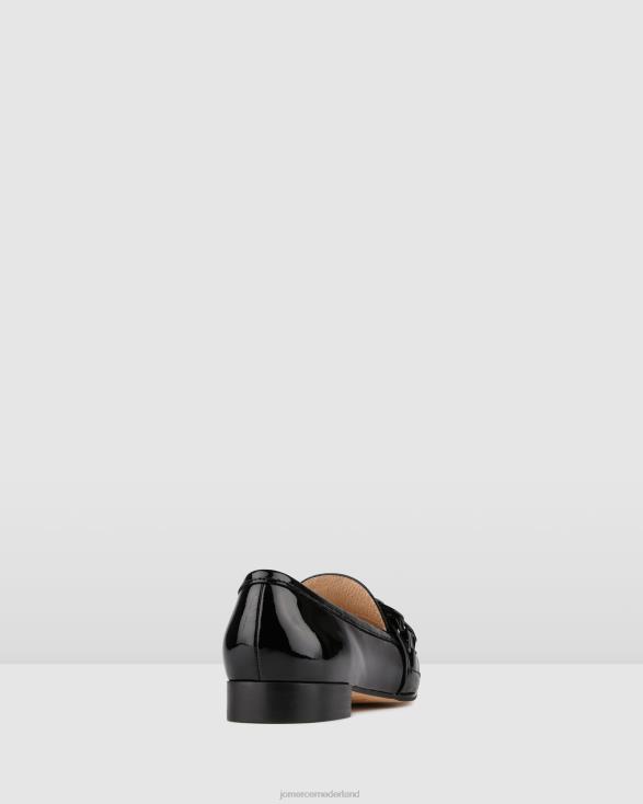 Columbia jurk flats 46LN195 zwart patent Jo Mercer schoenen