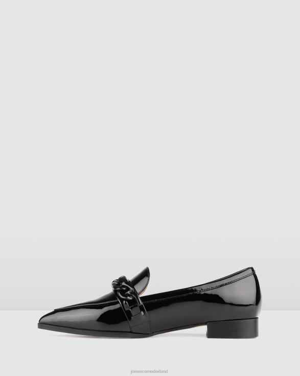 Columbia jurk flats 46LN195 zwart patent Jo Mercer schoenen
