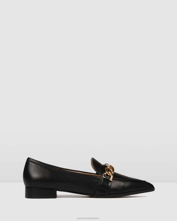 Columbia jurk flats 46LN196 zwart leer Jo Mercer schoenen